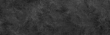 Dark Black Grey Background Marbled Stone Wall Or Rock Industrial Texture In Website Banner Header Backdrop Design