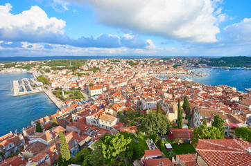 Wall Mural - Historical district in the city of Rovinj in Istria, Croatia