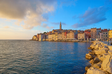 Wall Mural - Historical district in the city of Rovinj in Istria, Croatia