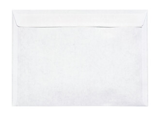 Poster - White envelope C4 isolated background. top view