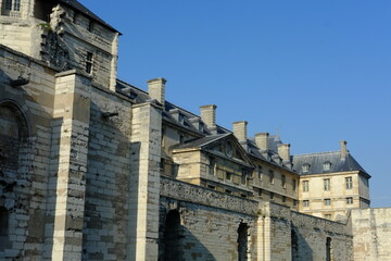 Wall Mural - The castle of Vincennes just after its wonderful renovation. The 10th November 2021, Vincennes, France.