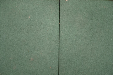 Wall Mural - Texture of dark green EPDM synthetic rubber floor