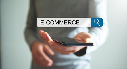 man search E-commerce text