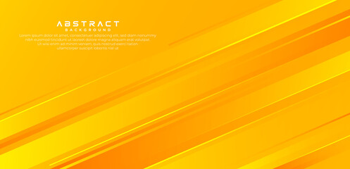 Abstract yellow and orange gradient geometric vector background. Gradient dynamic lines design concept. Modern simple style geometric graphic. Overlap square shapes layer vector. Vector illustration