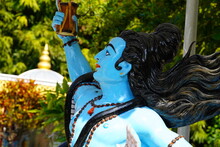 Hindu God Shiva With His Damroo