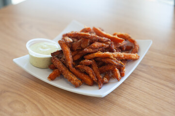 Wall Mural - sweet potato fries