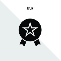 Award vector icon illustration sign