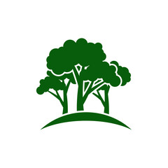 Wall Mural - tree logo icon design template vector