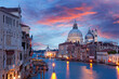 Sonnenuntergang in Venedig, Italien