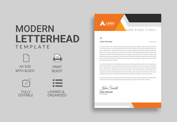 Wall Mural - creative letterhead,modern letterhead,letterhead,