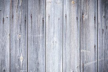 Old wood planks texture background. Wood background banner, with nails.