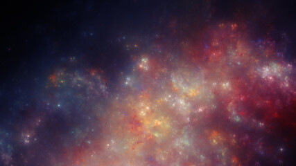 Wall Mural - Sci-fi Nebula - Firework Nebula
