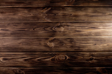 Wall Mural - Wooden brown background. Wood texture