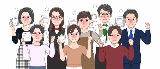 Poster - お酒を持っている人々