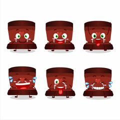 Sticker - Cartoon character of red ring box with smile expression