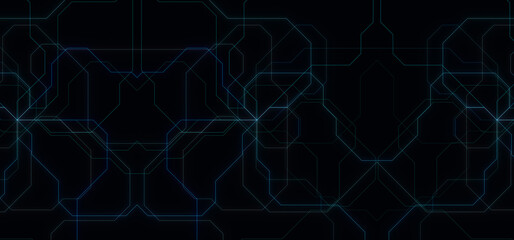 Poster - Abstract technology circuit board. Abstract digital background with technology circuit board texture. Electronic motherboard illustration.	