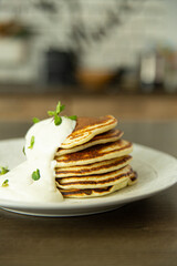 Wall Mural - stack of pancakes