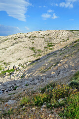 Sticker - Karst-Landschaft auf Pag (Kroatien) //
Karst landscape on Pag (Croatia)