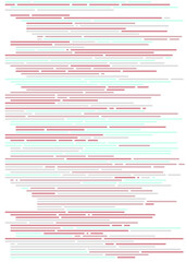 Code on screen vector illustration, flat cartoon coding lines simulation