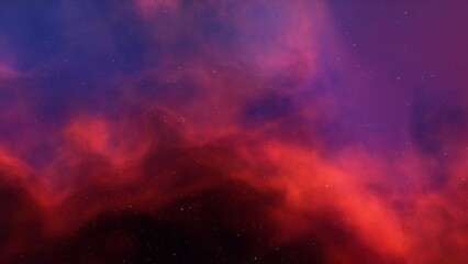 Wall Mural - colorful space background with stars, nebula gas cloud in deep outer space, science fiction illustra