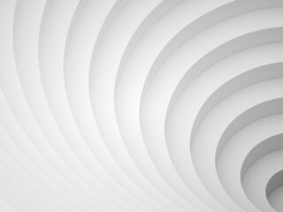 Wall Mural - abstract digital graphic background, white helix pattern, 3d