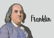 Benjamin Frankin portrait
