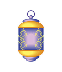 Sticker - decorative lantern icon