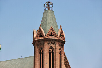 Wall Mural - Frere Hall vintage palace in Karachi, Pakistan