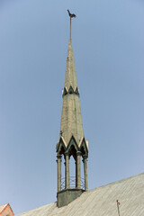 Canvas Print - Frere Hall vintage palace in Karachi, Pakistan