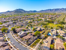 Aerial View Of A Neighborhood