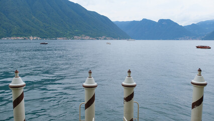 Wall Mural - Panorama del lago di Como da Villa del Balbianello.