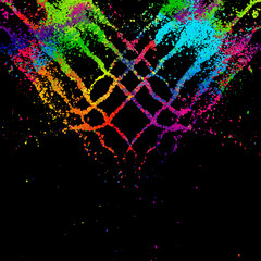 Poster - Bright abstract image in a modern style.
