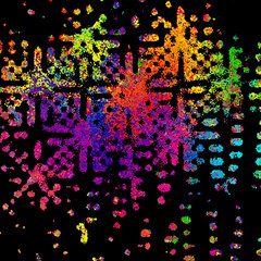 Poster - Bright abstract image in a modern style.