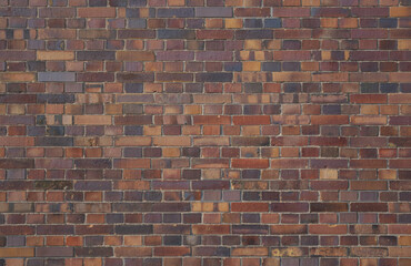 Wall Mural - Red Brick wall texture as backdrop
