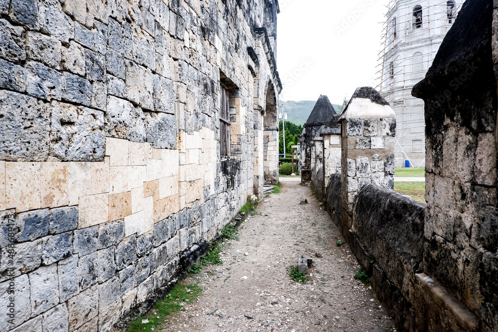 Cuartel Baluarte Ruins in Oslob, Cebu, Philippines 