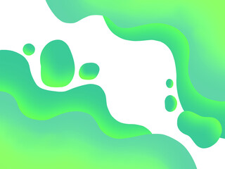 Wall Mural - Fluid Shape Modern Abstract Background