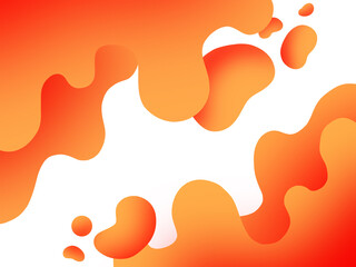 Wall Mural - Fluid Shape Modern Abstract Background