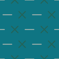 Poster - Calculate symbols vector seamless repeat pattern print background
