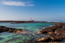 El Cotillo Lighthouse, La Oliva, Fuerteventura, Canary Islands, Spain