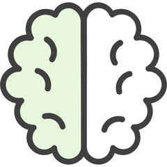 Wall Mural - Brain Icon