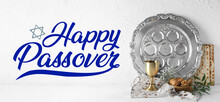 Beautiful Greeting Card For Passover Celebration