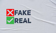 real or fake