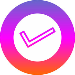 Sticker - Check Circle Icon