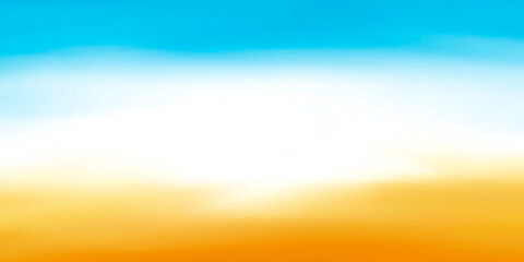 blue sky with sun