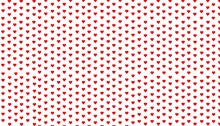 Red Heart Pattern Love Polka Dots 