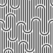 Vector seamless texture. Modern geometric background with interlacing stripes.