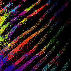 Poster - Bright abstract image in a modern style.