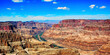 Overlook of Grand Canyon and Colorado River