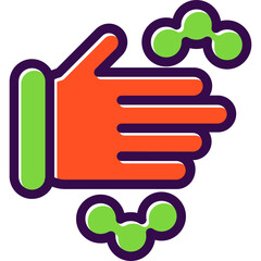 Sticker - Hands Wash Icon