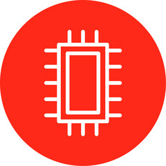 Sticker - Microchip Icon